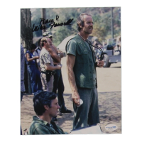 Mike Farrell Signed "M*A*S*H" 8x10 Photo Inscribed "Peace!" (ACOA) at PristineAuction.com
