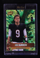 Joe Burrow 2026 Wild Card Splat Green Kaleidoscope #SLSESB4JB #4/4 at PristineAuction.com