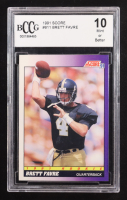 Brett Favre 1991 Score #611 RC (BCCG 10) at PristineAuction.com