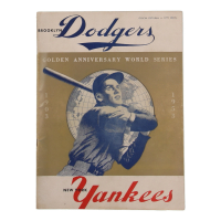 1953 World Series Original Program at PristineAuction.com
