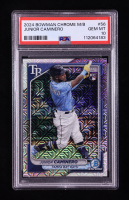 Junior Caminero 2024 Bowman Chrome Mega Box #56 RC (PSA 10) at PristineAuction.com