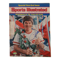 Pete Rose Signed 1975 Sports Illustrated Magazine (Steiner) at PristineAuction.com
