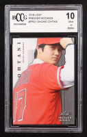 Shohei Ohtani 2018 Leaf Premier Rookies #PR01 RC (BCCG 10) at PristineAuction.com