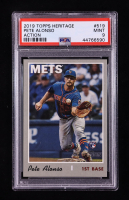 Pete Alonso 2019 Topps Heritage Action Variations #519 RC (PSA 9) at PristineAuction.com