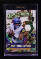 Matthew Stafford 2026 Wild Card Lucky Charm Kaleidoscope #SLSCPGA5MS #1/1 at PristineAuction.com