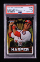 Bryce Harper 2011 Bowman Chrome Retail Exclusive Gold #BCE1G (PSA 9) at PristineAuction.com