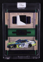 Aric Almirola 2025 Panini Turn Four Sheet Metal Swatches Blue #32 #02/35 at PristineAuction.com