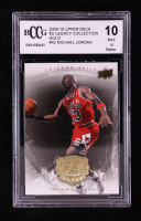 Michael Jordan 2009-10 Upper Deck MJ Legacy Collection Gold #42 (BCCG 10) at PristineAuction.com
