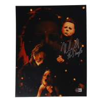 Nick Castle Signed "Halloween" 11x14 Photo Inscribed "The Shape" (Beckett) at PristineAuction.com