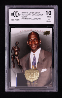 Michael Jordan 2009-10 Upper Deck MJ Legacy Collection Gold #46 (BCCG 10) at PristineAuction.com