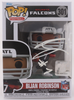 Bijan Robinson Signed Falcons #301 Funko Pop! Vinyl Figure (Beckett) at PristineAuction.com