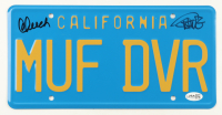 Tommy Chong & Cheech Marin Signed "Cheech & Chong: Up In Smoke" License Plate (JSA) at PristineAuction.com