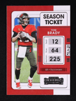 Tom Brady 2021 Panini Contenders Season Ticket #91 at PristineAuction.com
