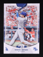 Shohei Ohtani 2024 Topps 50/50 #75 at PristineAuction.com