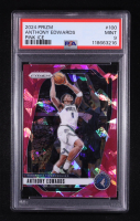 Anthony Edwards 2024-25 Panini Prizm Pink Ice #100 (PSA 9) at PristineAuction.com