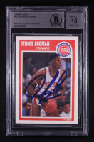 Dennis Rodman Signed 1989-90 Fleer #49 (BGS | Autograph Graded BGS 10) at PristineAuction.com