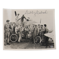 Francis "Gabby" Gabreski Signed 8x10 Photo (AIV) at PristineAuction.com