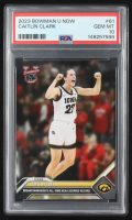 Caitlin Clark 2023-24 Bowman University Now #61 (PSA 10) at PristineAuction.com
