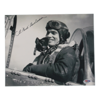 CE "Bud" Anderson Signed WWII 8x10 Photo (PSA) at PristineAuction.com