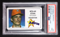 Nolan Ryan 1981 Perma-Graphics Super Star Credit Card #26 (PSA 9) at PristineAuction.com