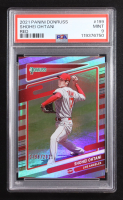 Shohei Ohtani 2021 Panini Donruss Red #199 #1788/2021 (PSA 9) at PristineAuction.com