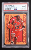 Michael Jordan 1995 Fleer Flair Hardwood Leaders #4 (PSA 6) at PristineAuction.com