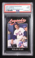 Nolan Ryan 1991 Legends Magazine Insert Silver Border H/C #44 (PSA 9) at PristineAuction.com