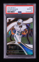 De'Von Achane 2023 Panini Select Club Level White Prizm #274 RC #13/35 (PSA 10) at PristineAuction.com
