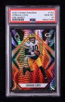 Jordan Love 2020 Panini Phoenix Fire Burst #104 RC (PSA 10) at PristineAuction.com