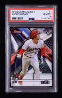 Shohei Ohtani 2018 Bowman's Best #1 RC (PSA 10) at PristineAuction.com