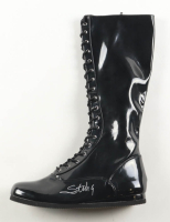 Sting Signed Wrestling Boot (Schwartz) at PristineAuction.com
