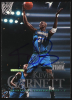 Kevin Garnett Signed 1999-00 SkyBox Premium #85 (JSA) at PristineAuction.com