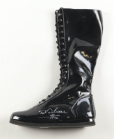 Ted DiBiase Signed Wrestling Boot (Schwartz) at PristineAuction.com