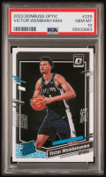 Victor Wembanyama 2023-24 Donruss Optic #225 RR RC (PSA 10) at PristineAuction.com