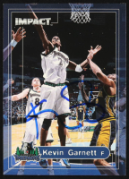 Kevin Garnett Signed 1999-00 SkyBox Impact #94 (JSA) at PristineAuction.com