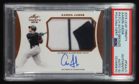 Aaron Judge 2015 Leaf Trinity Patch Bronze Autographs #PA-AJ1 RC (PSA | Autograph Graded PSA 10) at PristineAuction.com
