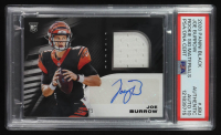 Joe Burrow 2020 Panini Black Rookie Signature Materials #RSW-JBU RC #21/25 (PSA | Autograph Graded PSA 10) at PristineAuction.com