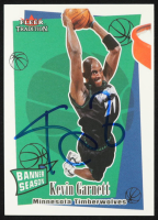 Kevin Garnett Signed 2003-04 Fleer Tradition #252 (JSA) at PristineAuction.com