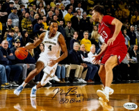 Nimari Burnett Signed Michigan Wolverines 8x10 Photo Inscribed "Go Blue" (JSA) at PristineAuction.com