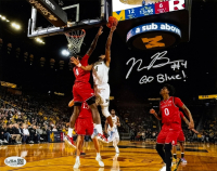 Nimari Burnett Signed Michigan Wolverines 8x10 Photo Inscribed "Go Blue" (JSA) at PristineAuction.com