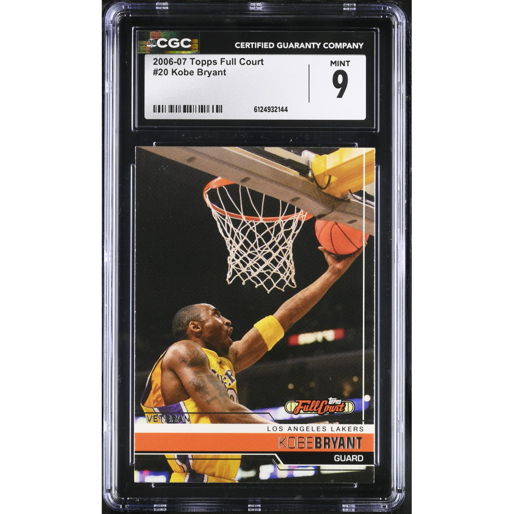 Kobe Bryant 2006-07 Topps Full Court #20 (CGC 9) at PristineAuction.com