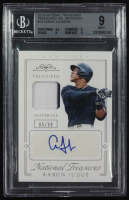 Aaron Judge 2015 Panini National Treasures Treasured Signature Materials #74 RC #85/99 (BGS 9 | Autograph Graded BGS 10) at PristineAuction.com