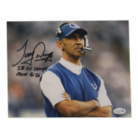 Tony Dungy Signed Colts 8x10 Photo Inscribed "SB XLI Champs" (ACOA) at PristineAuction.com