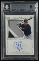 Aaron Judge 2015 Panini National Treasures Prospect Silhouette Gold Autographs #1 RC #18/25 (BGS 9 | Autograph Graded BGS 10) at PristineAuction.com