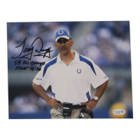Tony Dungy Signed Colts 8x10 Photo Inscribed "SB XLI Champs" (ACOA) at PristineAuction.com