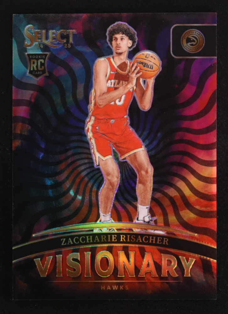 Zaccharie Risacher 2024-25 Select Visionary #17 RC