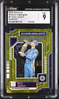 Kyle Larson 2025 Donruss Season Highlights Gold Ice #5 #01/10 (CGC 9) at PristineAuction.com