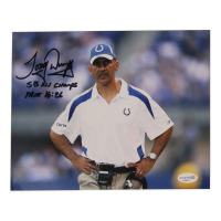 Tony Dungy Signed Colts 8x10 Photo Inscribed "SB XLI Champs" (ACOA) at PristineAuction.com