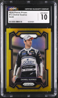 Daniel Suarez 2024 Panini Prizm Prizms Gold #72 #10/10 (CGC 10) at PristineAuction.com