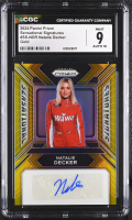 Natalie Decker 2024 Panini Prizm Sensational Signatures Gold #SSNDR #02/10 (CGC 9 | Autograph Grade 10) at PristineAuction.com